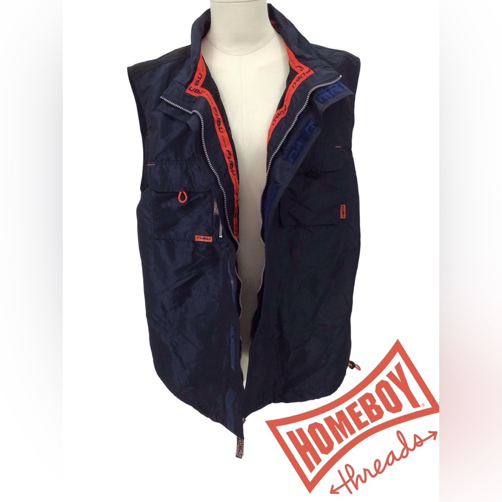 Fubu Sports Men's Black Vest Size L